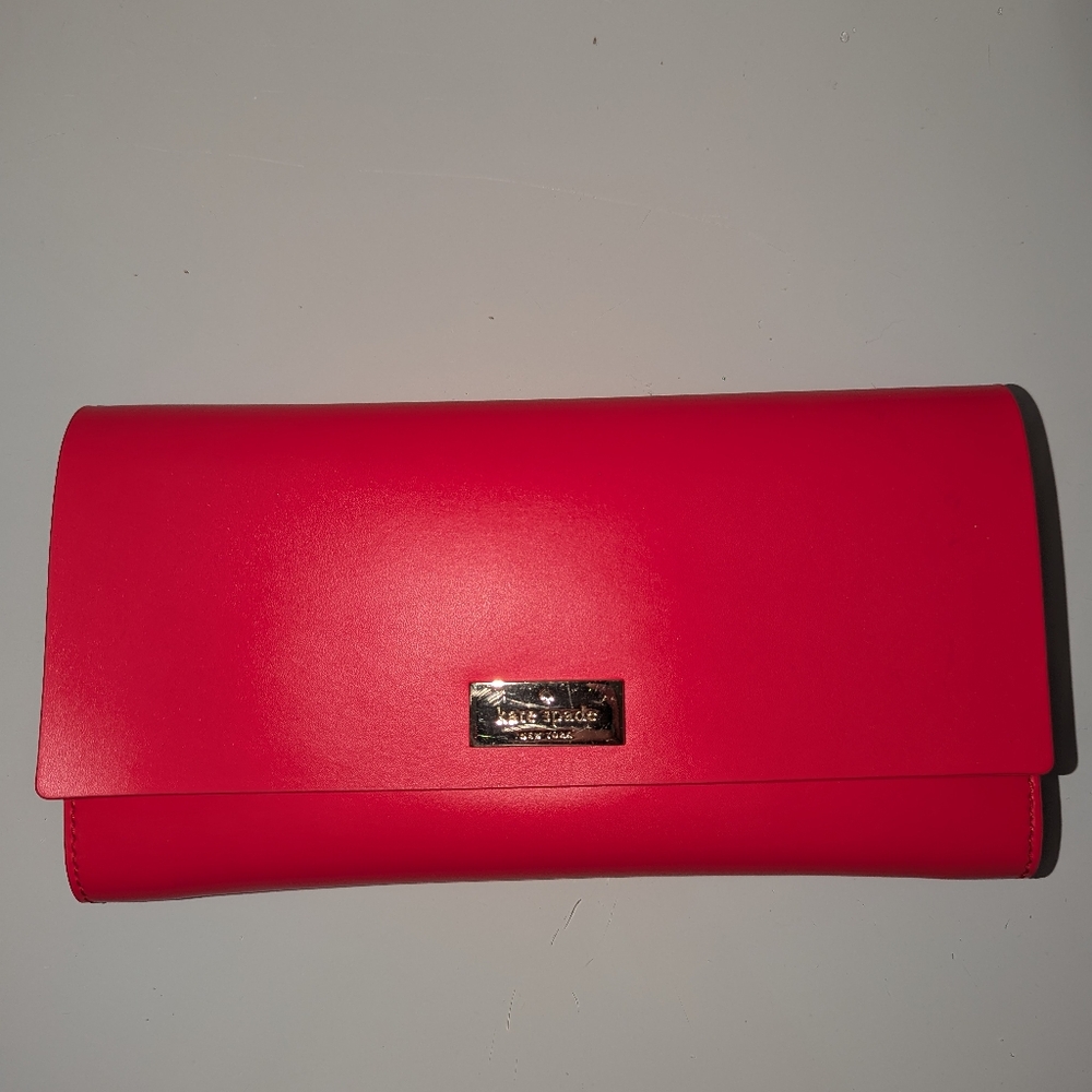 Hot Pink Wallet/Clutch